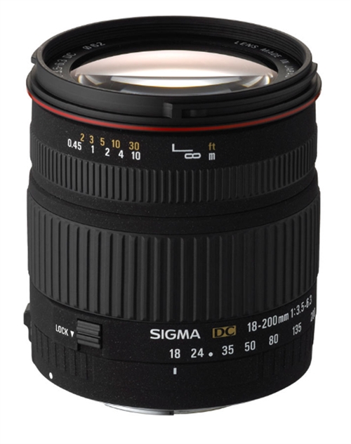 Sigma 18-200 3,5-6,3 DC Canon